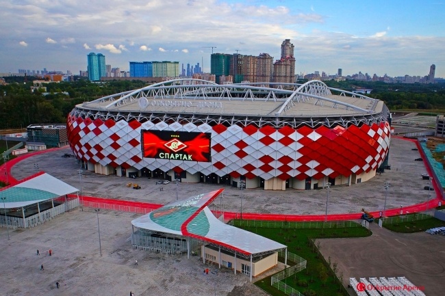 11. Spartak - 11 trong 12 san van dong WorldCup 2018