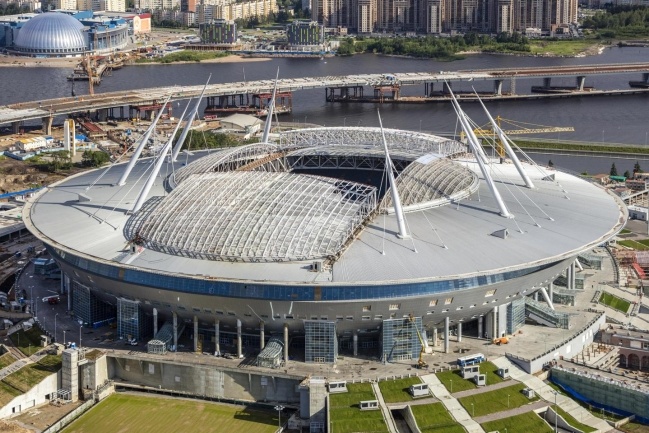 2. Saint Petersburg - 2 trong 12 san van dong WorldCup 2018